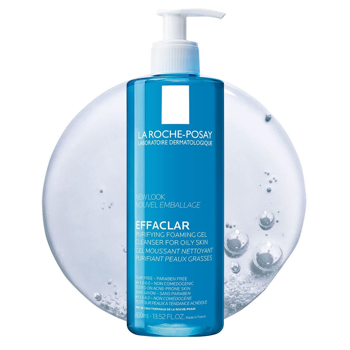 Cleanser: La Roche-Posay Effaclar Purifying Foaming Gel